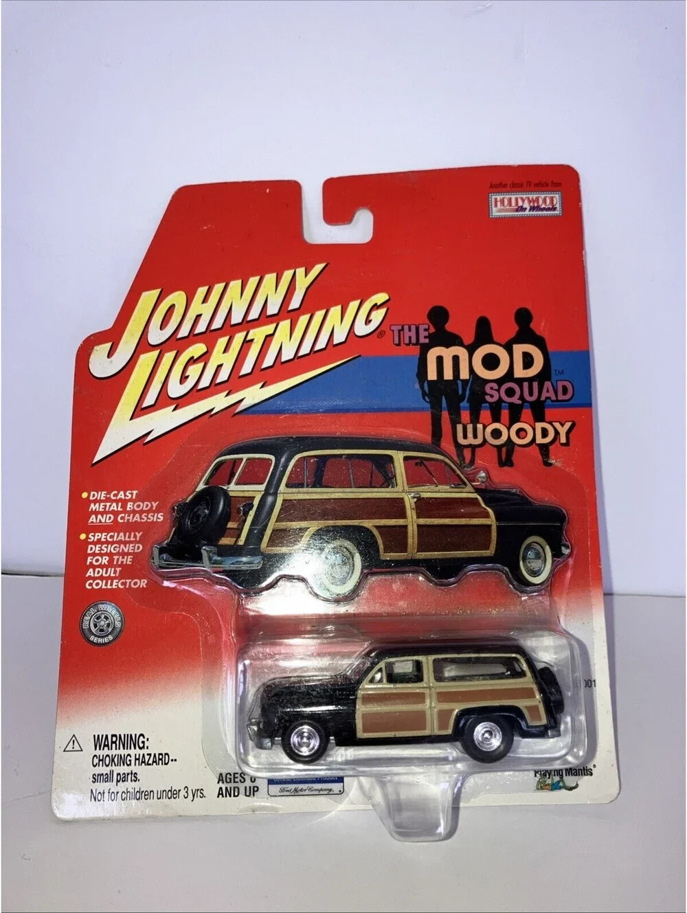 VTG 2001 Johnny Lightning The Mod Squad TV Show Woody 1/64 Scale Hollywood NEW